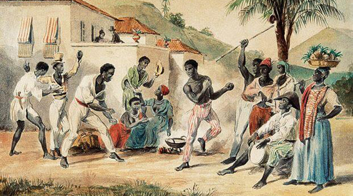 Foto de grupo del colectivo en una asamblea